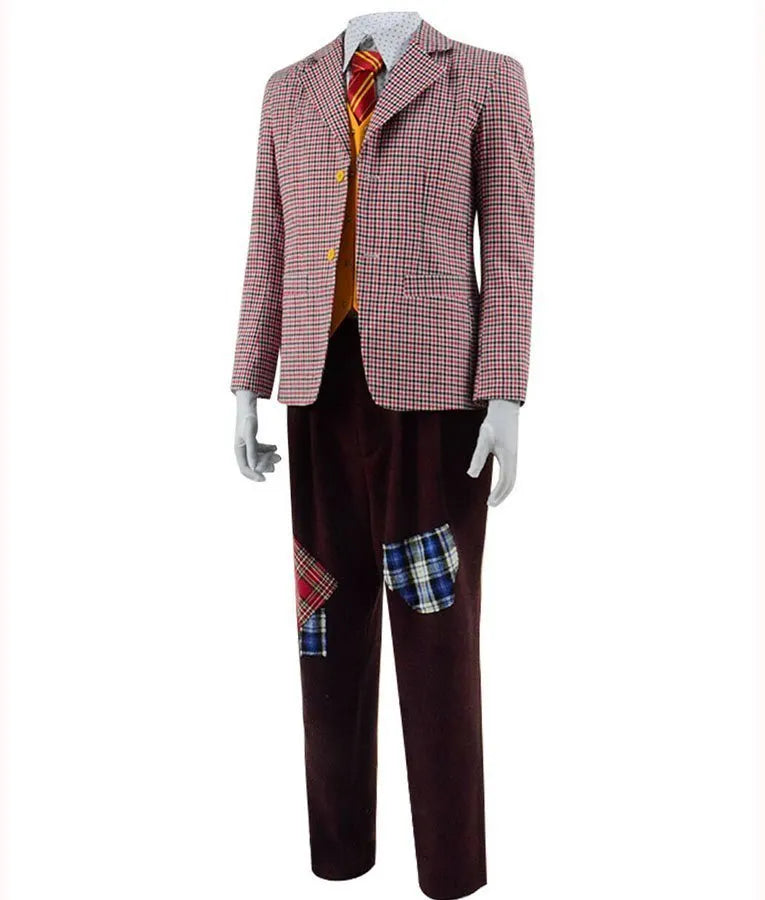 Buy Joker Plaid Blazer from Joaquin Phoenix Film

