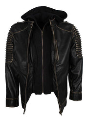 Joker Suicide Squad Black Cosplay Leather Jacket