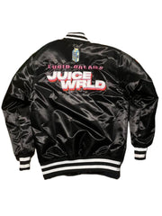 Juice WRLD Jacket – Black Streetwear Bomber with 999 Logo & Urban Fit