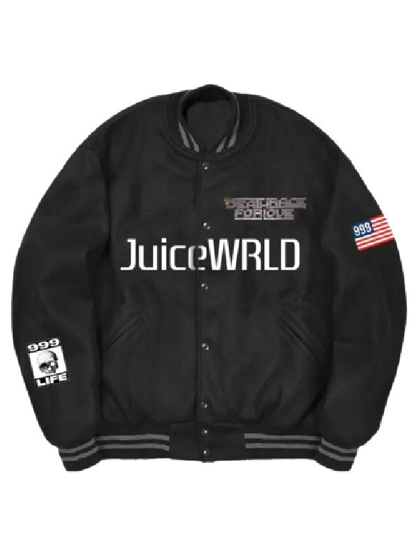Juice Wrld 999 Life Varsity Bomber Jacket  