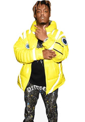 Juice WRLD Yellow Puffer Jacket