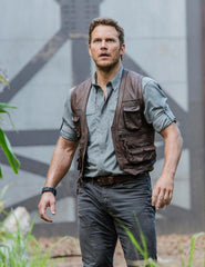 Jurassic World Chris Pratt Leather Vest