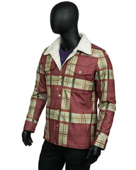 Jurassic World Dominion 2022 Chris Patt Shearling Jacket