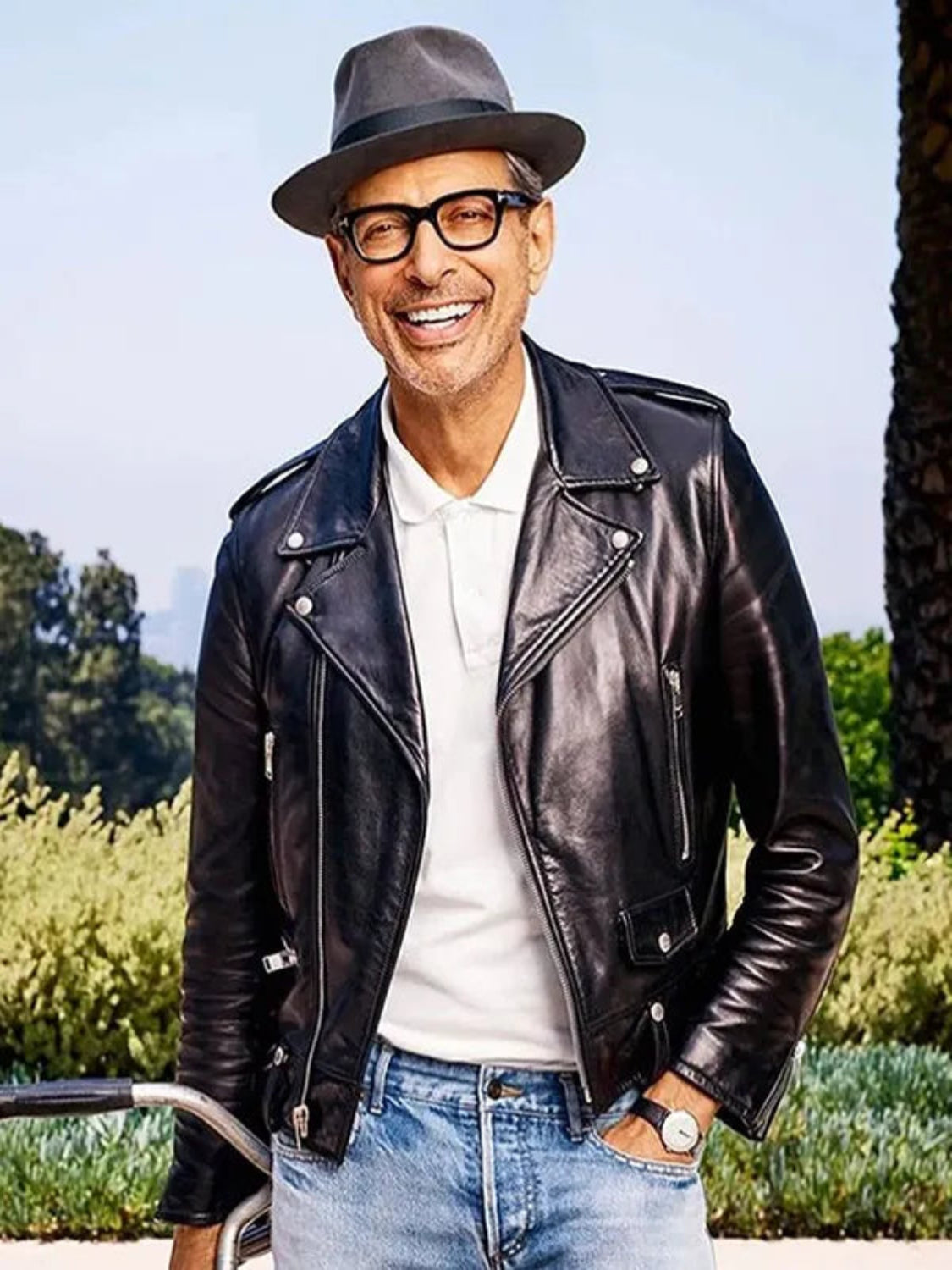 Jurassic World Dominion Jeff Goldblum Leather Jacket