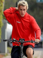 Justin Bieber Intentions Red Hoodie