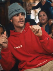 Justin Bieber Intentions Red Hoodie