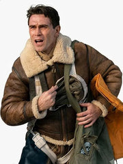 Jimmy 2026 KJ Apa B3 Bomber Leather Jacket