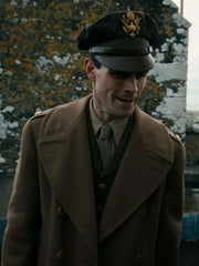 Jimmy 2026 KJ Apa Brown Military Coat

