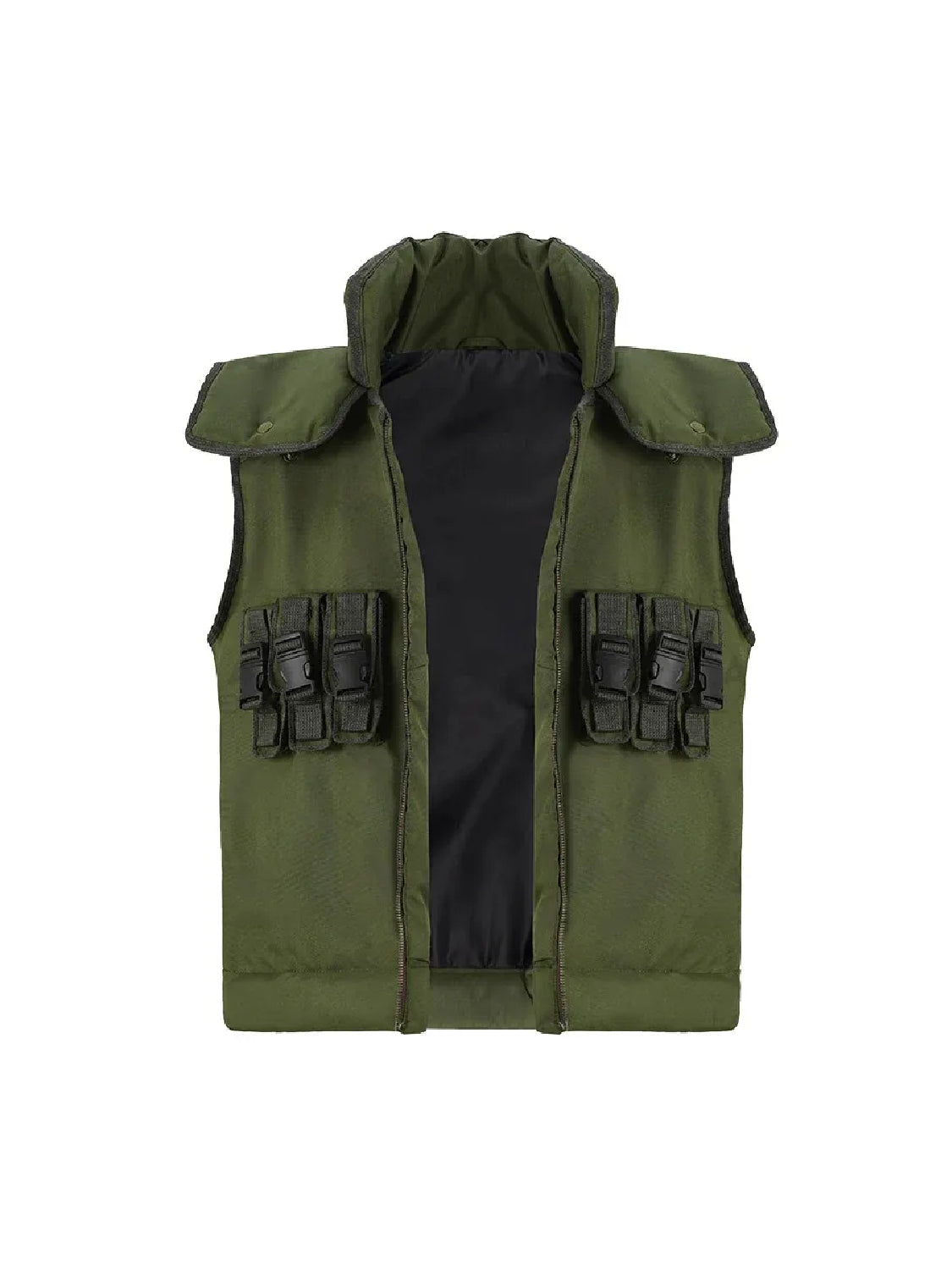 Kakashi Hatake Naruto Anime Inspired Green Cosplay Vest