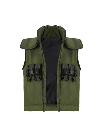 Kakashi Hatake Naruto Anime Inspired Green Cosplay Vest