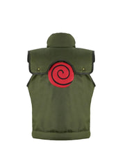 Anime Inspired Green Cosplay Kakashi Hatake Naruto Vest
