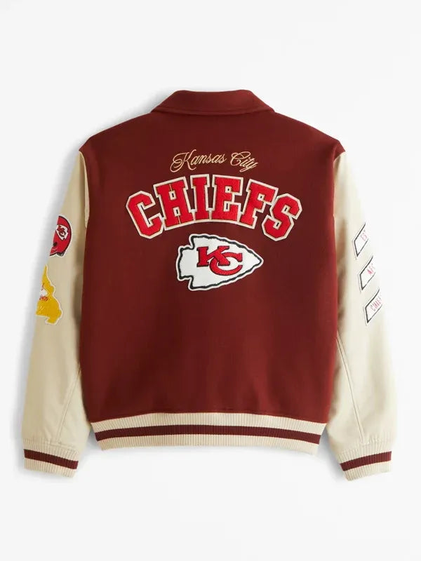 Kansas City Chiefs Red Varsity Jacket