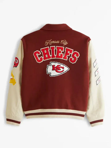 Kansas City Chiefs Red Varsity Jacket