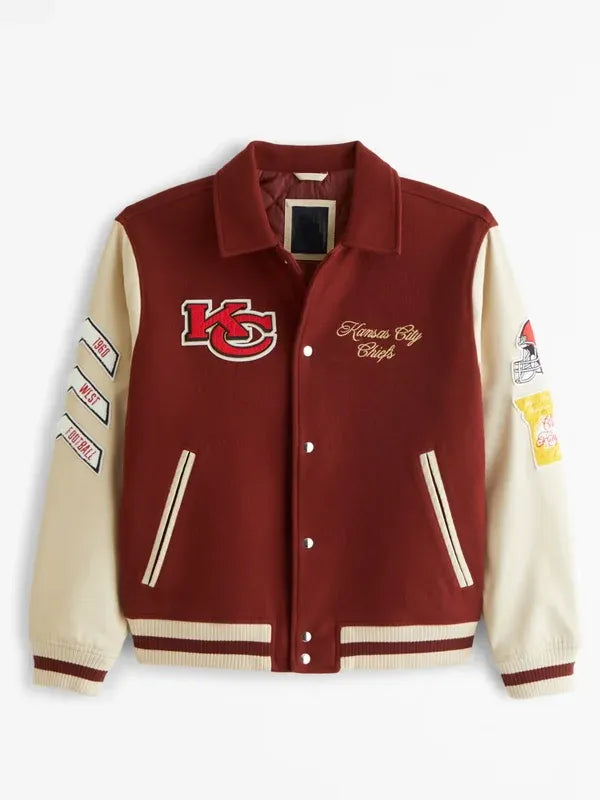 Kansas City Chiefs Red Varsity Jacket