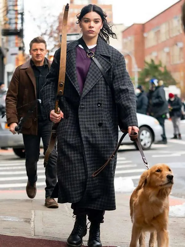 Kate Bishop Hawkeye Hailee Steinfeld Black Coat