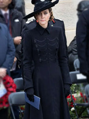 Kate Middleton Remembrance Day 2025 Black Coat
