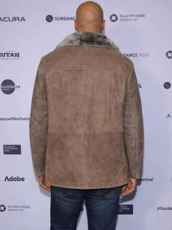 Buddy 2026 Keegan-Michael Key Brown Shearling Coat