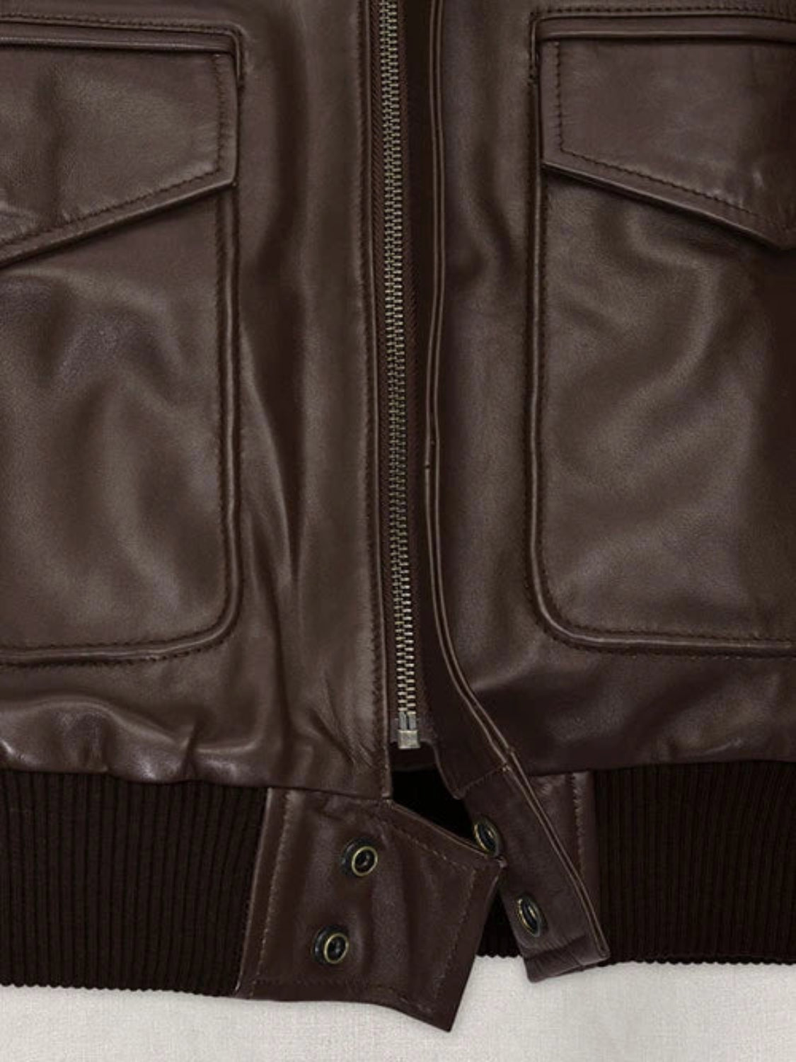 KendallJennerBrownBomberRealLeatherJacket_2