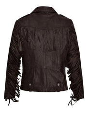 Kendall Jenner Fringe Leather Jacket