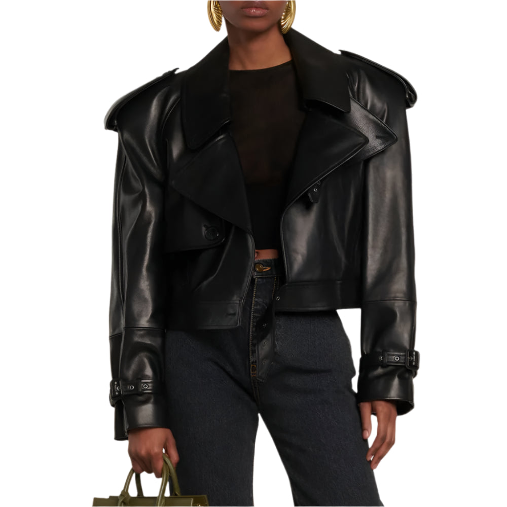 Kim Kardashian American Horror Story S12 Leather Jacket