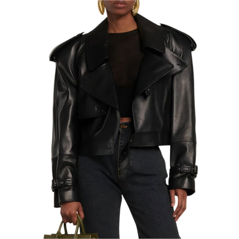 Kim Kardashian American Horror Story S12 Leather Jacket
