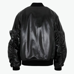 Kim Kardashian The Kardashians Leather Bomber Jacket