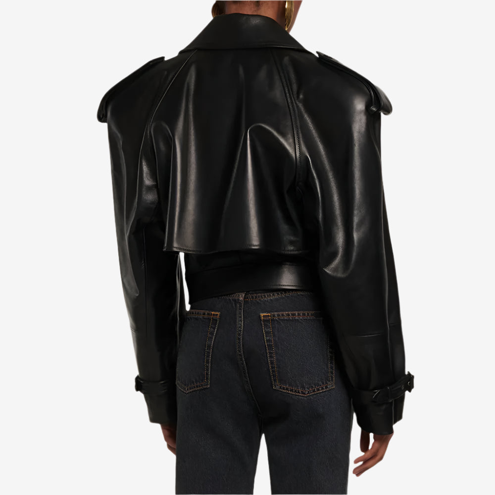 Kim Kardashian American Horror Story S12 Leather Jacket