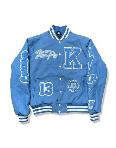 Kingsplay Varsity Letterman Jacket | Wool University Baseball Jacket