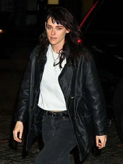 Kristen Stewart Manhattan 2025 Leather Jacket
