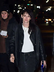 Kristen Stewart Manhattan 2025 Leather Jacket
