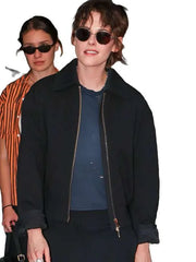 Kristen Stewart Cannes 2026 Black Jacket