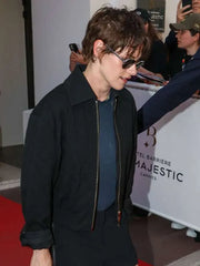 Kristen Stewart Cannes 2026 Black Jacket
