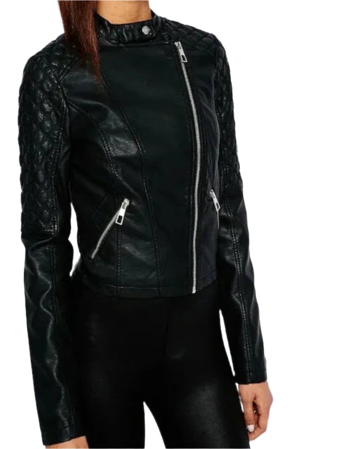 LIPSYArianaGrandeFauxLeatherBlackBikerJacket_1