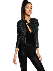 LIPSYArianaGrandeFauxLeatherBlackBikerJacket_2