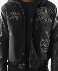 LV Raiders Coach Antonio Pierce Black Jacket