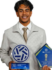 Lamine Yamal AFE Awards 2026 Grey Bomber Jacket