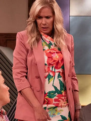 Leanne Morgan Leanne 2025 Pink Blazer