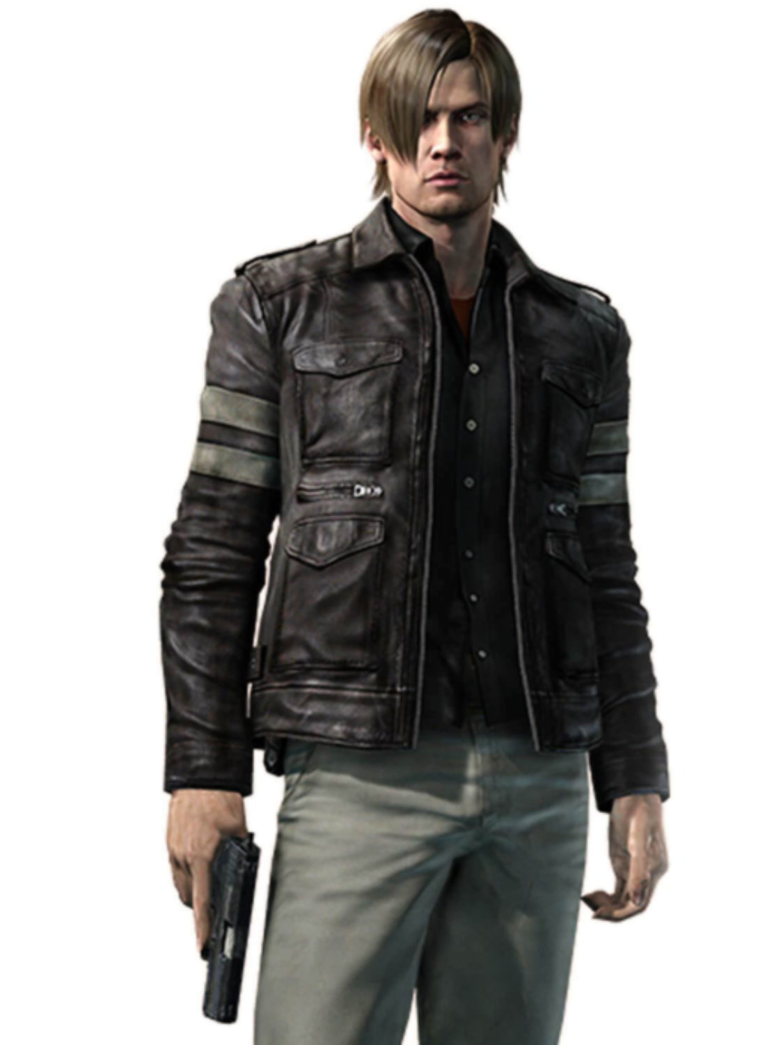 Leon Kennedy Resident Evil 6 Leather Jacket