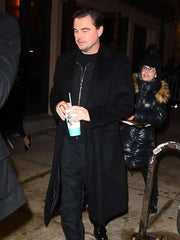 NYC 2026 Leonardo DiCaprio Black Coat
