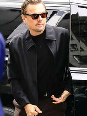 Leonardo DiCaprio Black Cotton Jacket