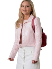Elle Woods Elle 2026 Cropped Leather Jacket

