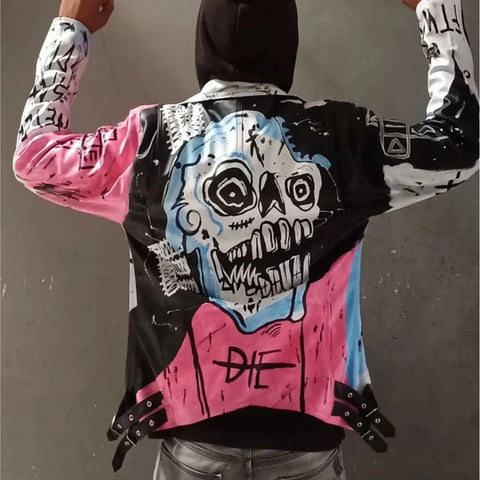 LilPeepRapperNeverSayDieCustomLeatherJacket5