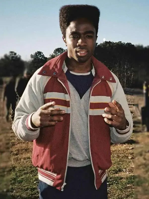 Lucas Sinclair Stranger Things S05 Bomber Jacket