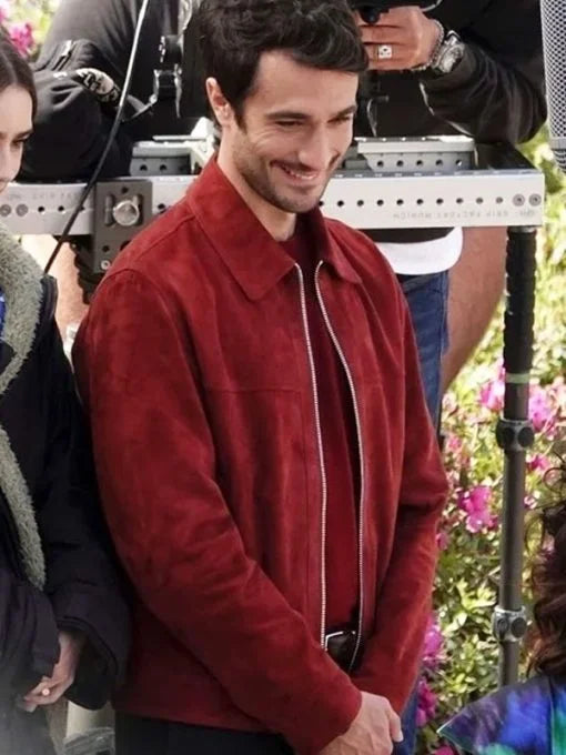 Marcello Emily in Paris S04 Red Jacket