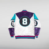 Martin 8 Ball Premium Satin Varsity Bomber Jacket