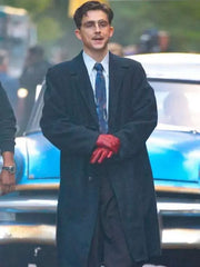 Timothee Chalamet Marty Supreme Black Coat