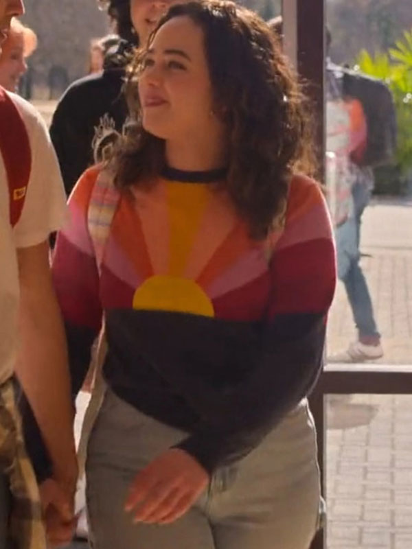 Mary Mouser Cobra Kai Season 6 Samanthab Sunset Icon Sweater