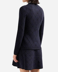 Skye P. Marshall Matlock 2024 Blue Diamond Print Jacket