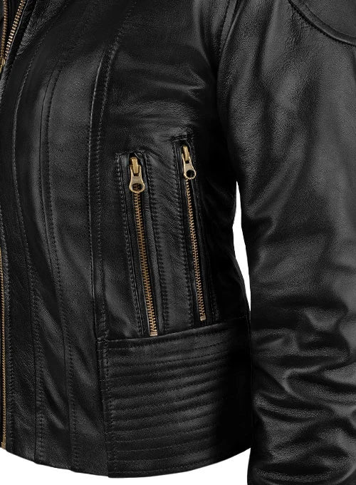 MeganFoxTransformers2BlackLeatherJacket_2