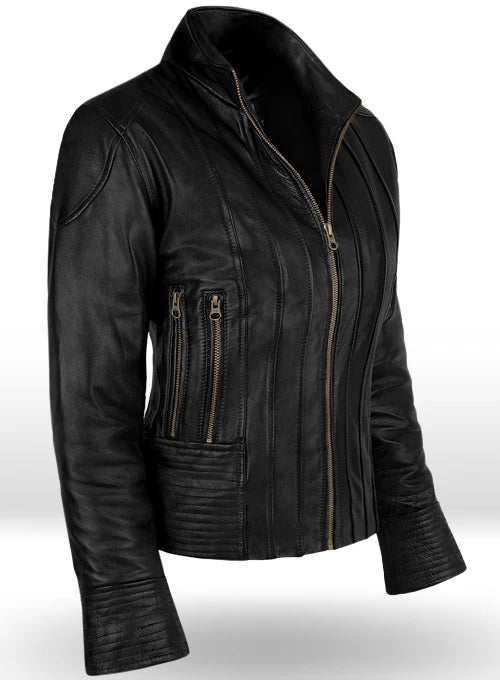 MeganFoxTransformers2BlackLeatherJacket_5